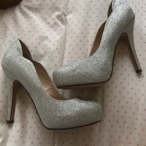 Worn ONCE sparkly 4 inch heels from call it spring